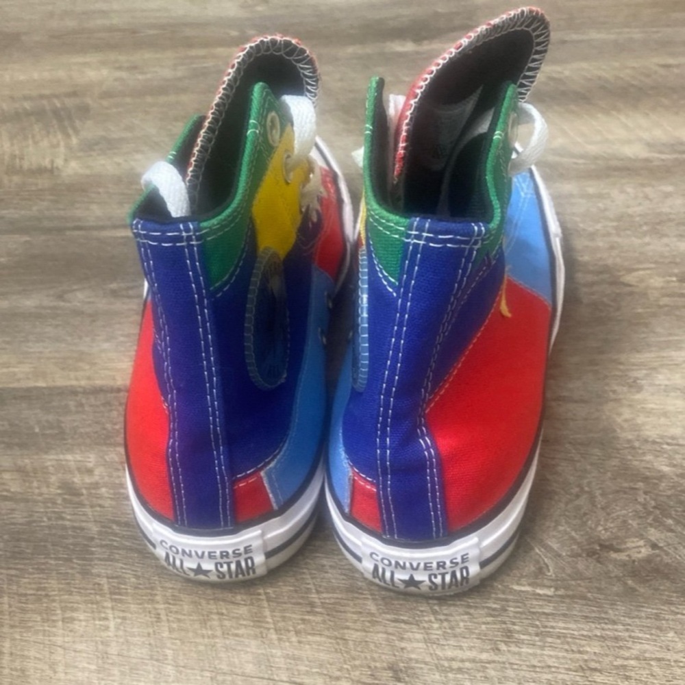 Converse Patchwork High Top Sneakers - image 6